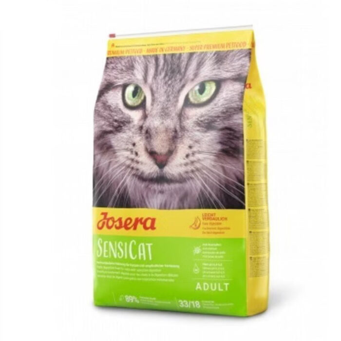غذای خشک گربه جوسرا سنسی کت با طعم مرغ