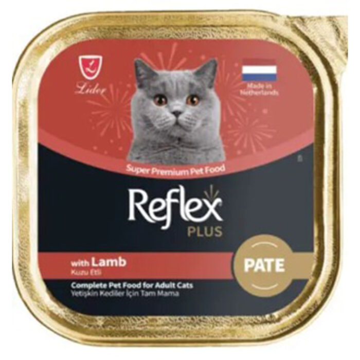 غذای ووم گربه رفلکس با طعم گوشت بره