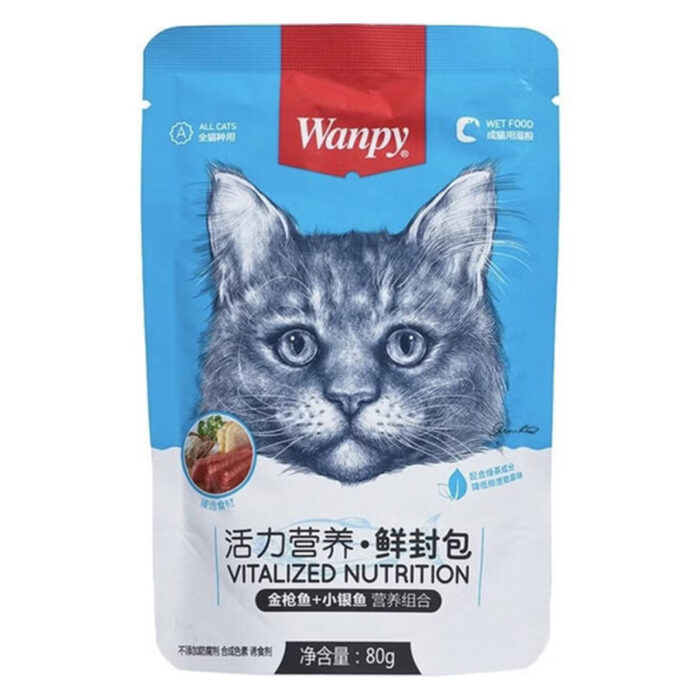 پوچ گربه ونپی با طعم ماهی تن